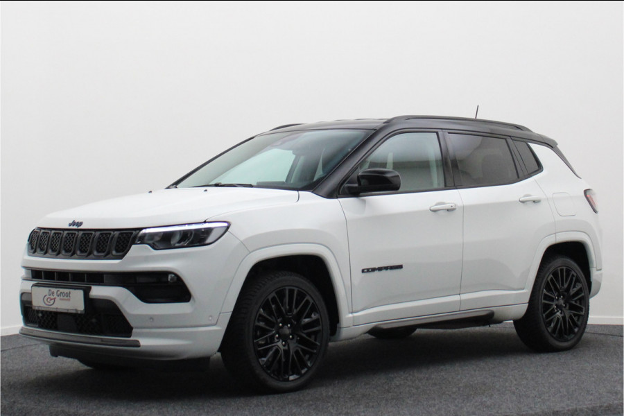 Jeep Compass 4xe 240 Plug-in Hybrid Electric S Leer, Virtual Cockpit, Camera, ACC, Apple Carplay, Rijstrooksensor, 19''