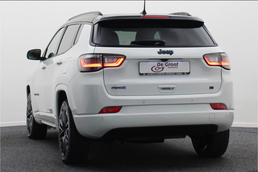 Jeep Compass 4xe 240 Plug-in Hybrid Electric S Leer, Virtual Cockpit, Camera, ACC, Apple Carplay, Rijstrooksensor, 19''
