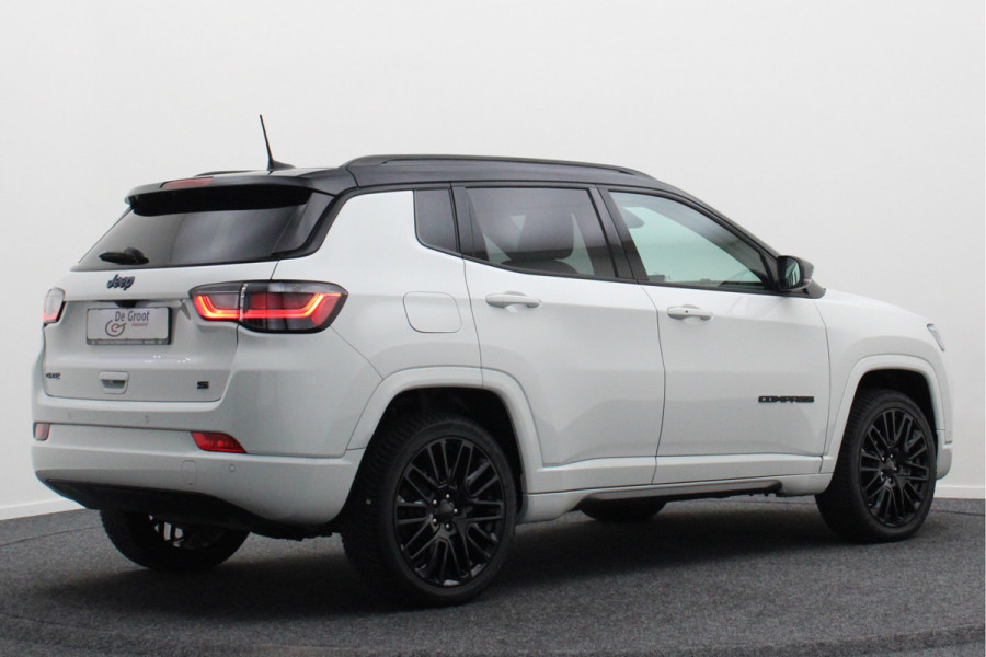 Jeep Compass 4xe 240 Plug-in Hybrid Electric S Leer, Virtual Cockpit, Camera, ACC, Apple Carplay, Rijstrooksensor, 19''