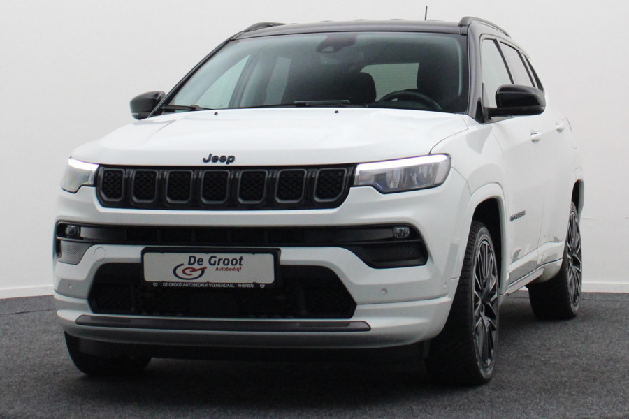 Jeep Compass 4xe 240 Plug-in Hybrid Electric S Leer, Virtual Cockpit, Camera, ACC, Apple Carplay, Rijstrooksensor, 19''