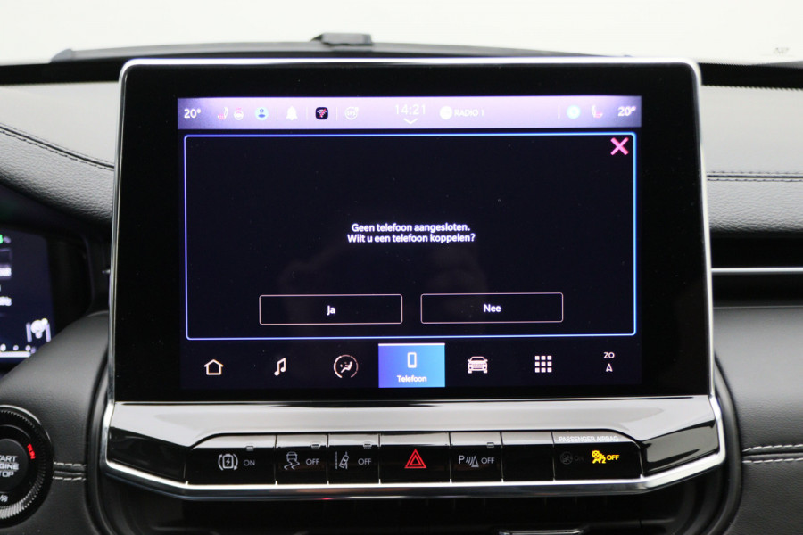 Jeep Compass 4xe 240 Plug-in Hybrid Electric S Leer, Virtual Cockpit, Camera, ACC, Apple Carplay, Rijstrooksensor, 19''