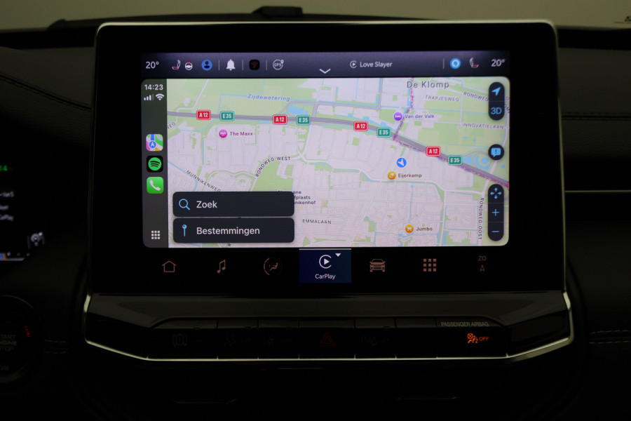 Jeep Compass 4xe 240 Plug-in Hybrid Electric S Leer, Virtual Cockpit, Camera, ACC, Apple Carplay, Rijstrooksensor, 19''