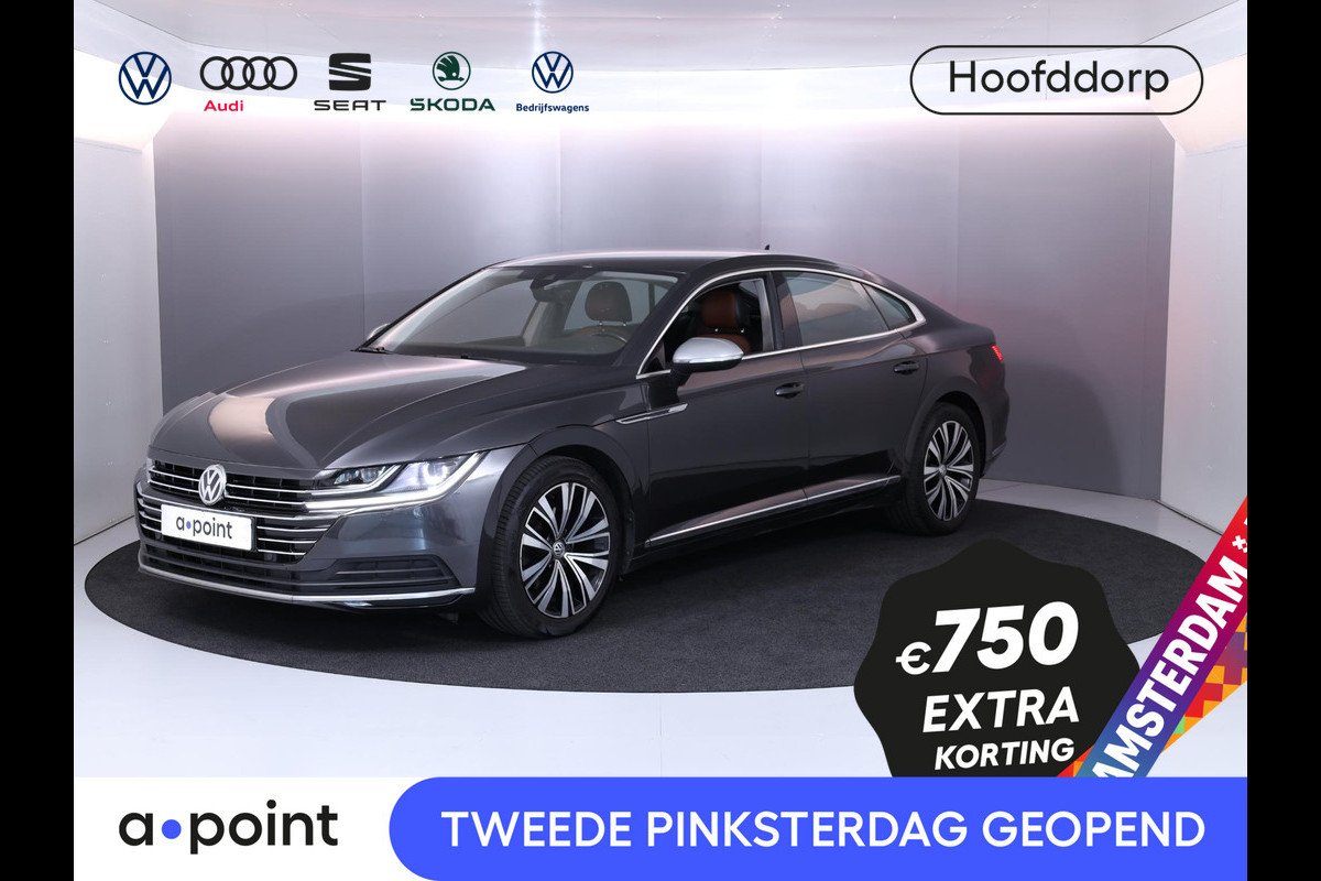 Volkswagen Arteon 1.5 TSI Elegance 150pk DSG| el.trekhaak | Alarm| Leer | 18'LM-velgen| verwarmdevoorruit Volkswagen Arteon 1.5 TSI Elegance 150pk DSG| el.trekhaak | Alarm| Leer | 18'LM-velgen| verwarmdevoorruit