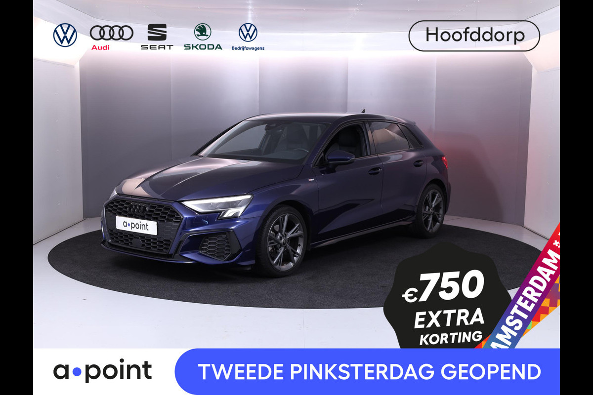 Audi A3 Sportback 30 TFSI S edition 110 pk S-tronic | Verlengde garantie | Navigatie | Parkeersensoren achter | LED koplampen | S-Line |