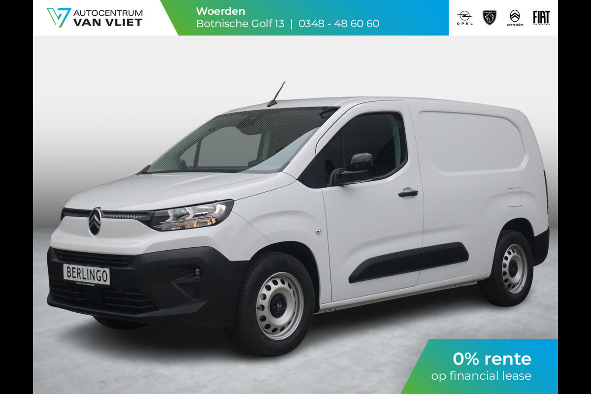 Citroën E-Berlingo L2 50 kWh | 0% rente | navi incl. Apple Carplay | 2x camera | parkeersensoren voor/achter | rijklaarprijs