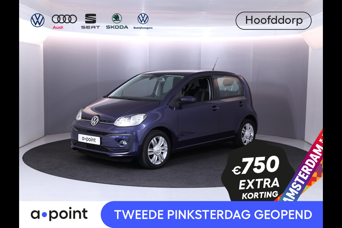 Volkswagen up! 1.0 BMT high up! 75pk 5bak| 15'LM-velgen| airco| cruisecontrol| parksensors achter
