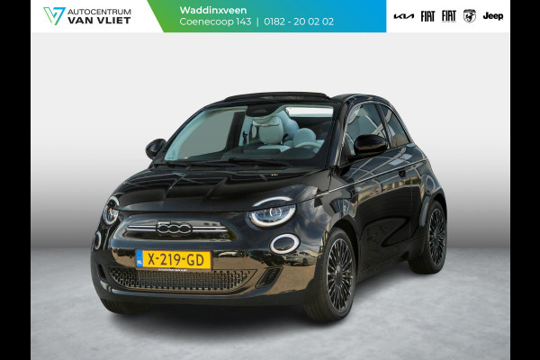 Fiat 500E CABRIO La Prima 42 kWh | By Bocelli | Leder | 17" | Navi | Winter Pack |