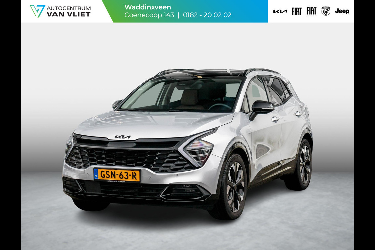 Kia Sportage 1.6 T-GDi Plug-in Hybrid AWD DynamicPlusLine | Ontchromed | Handmade Leather | Schuif/Kanteldak | Winter Pack | Beschikbaar in overleg Kia Sportage 1.6 T-GDi Plug-in Hybrid AWD DynamicPlusLine | Ontchromed | Handmade Leather | Schuif/Kanteldak | Winter Pack | Beschikbaar in overleg