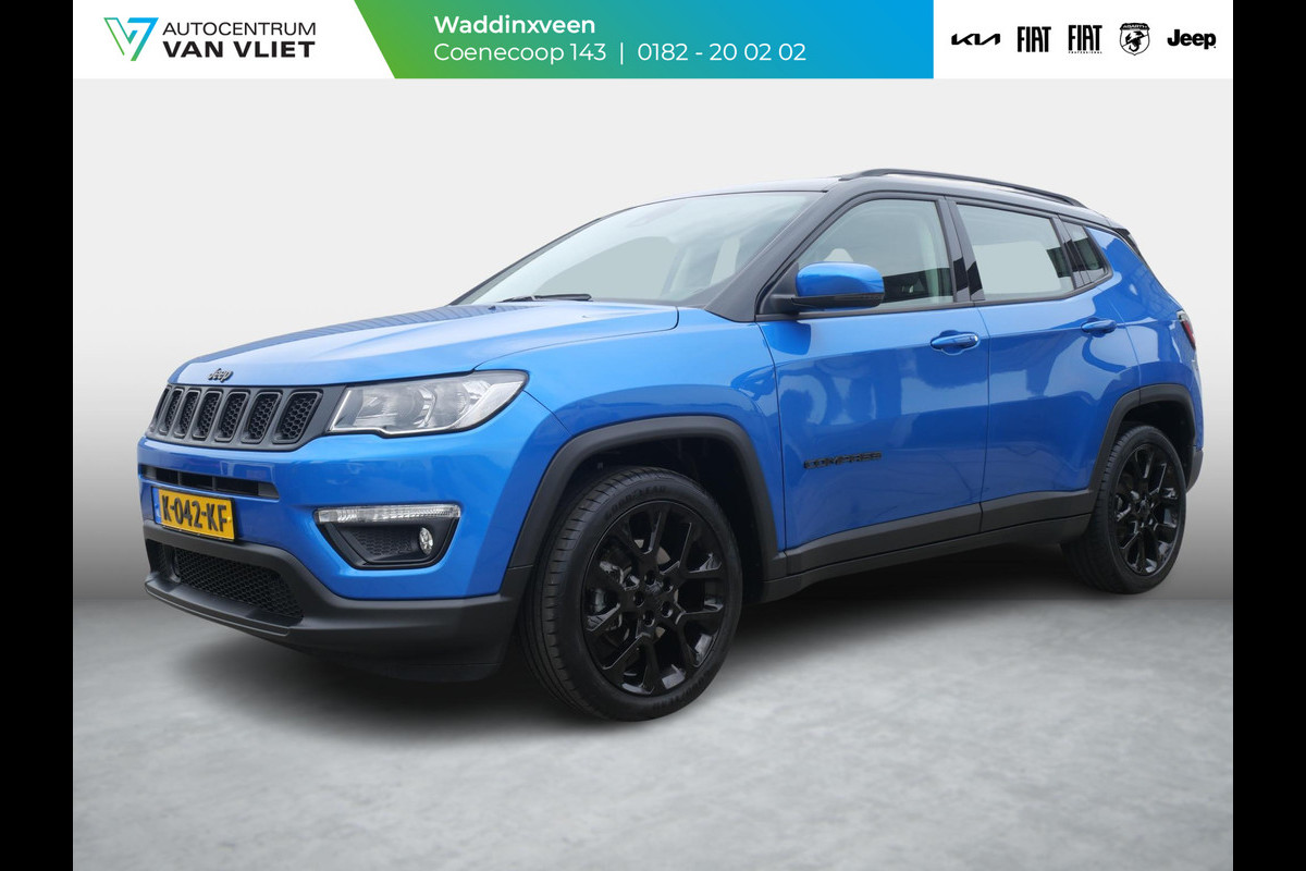 Jeep Compass 1.3T Night Eagle Liberty Edition | Trekhaak | Clima | Navi | Carplay | Camera | PDC | 19" Jeep Compass 1.3T Night Eagle Liberty Edition | Trekhaak | Clima | Navi | Carplay | Camera | PDC | 19"