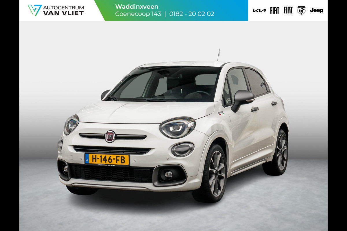 Fiat 500X 1.3 GSE Sport | Automaat | Navi | Camera | Clima | PDC | Apple Carplay | Trekhaak Fiat 500X 1.3 GSE Sport | Automaat | Navi | Camera | Clima | PDC | Apple Carplay | Trekhaak
