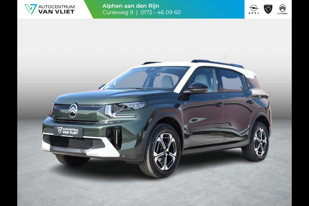 Citroën Ë-C3 Aircross Max 113pk 44 kWh 3 FASE | ACHTERUITRIJCAMERA MET SENSOREN | NAVI & CARPLAY | E.C.C. |