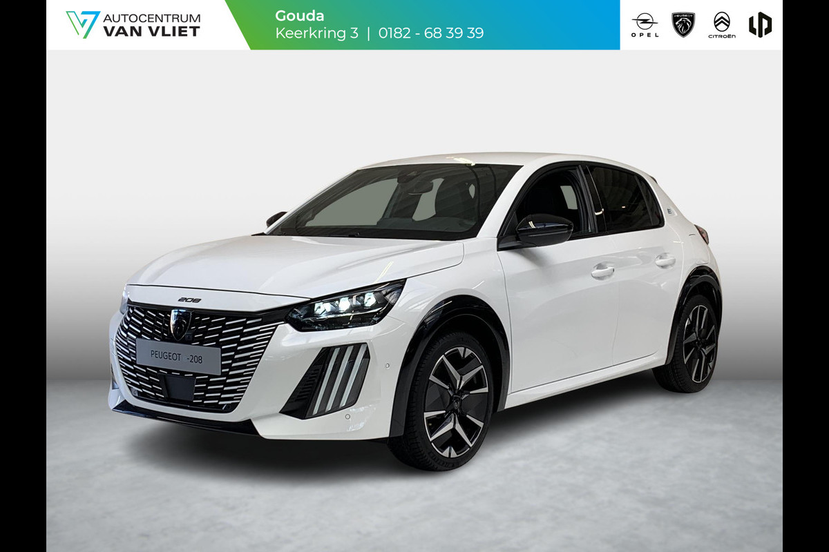 Peugeot e-208 EV GT 51 kWh Direct leverbaar! | Navigatie | Dodehoekdetectie | 360 camera | Android auto / Apple carplay | Adaptive cruise control Peugeot e-208 EV GT 51 kWh Direct leverbaar! | Navigatie | Dodehoekdetectie | 360 camera | Android auto / Apple carplay | Adaptive cruise control