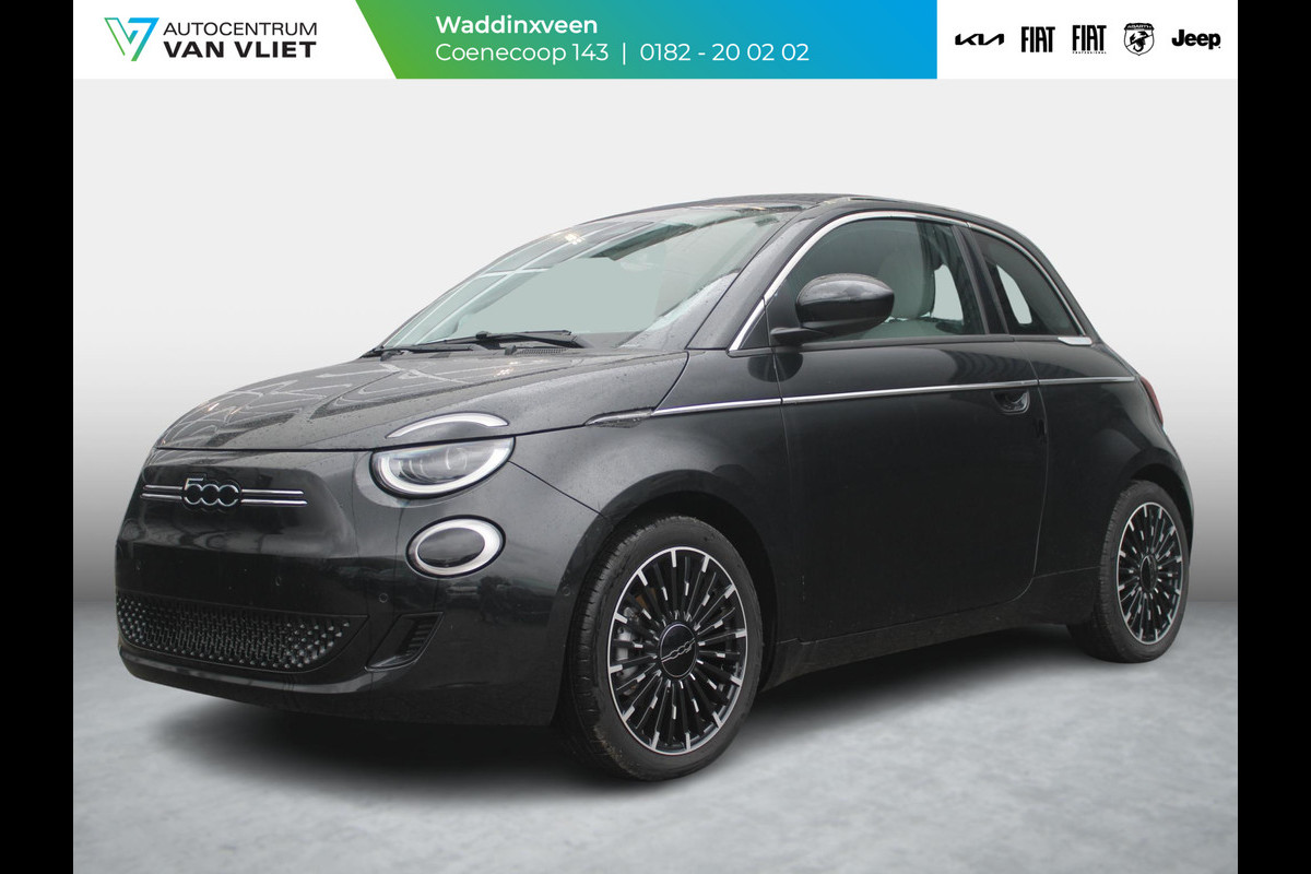 Fiat 500E CABRIO La Prima 42 kWh | By Bocelli | Leder | 17" | Navi | Winter Pack Fiat 500E CABRIO La Prima 42 kWh | By Bocelli | Leder | 17" | Navi | Winter Pack