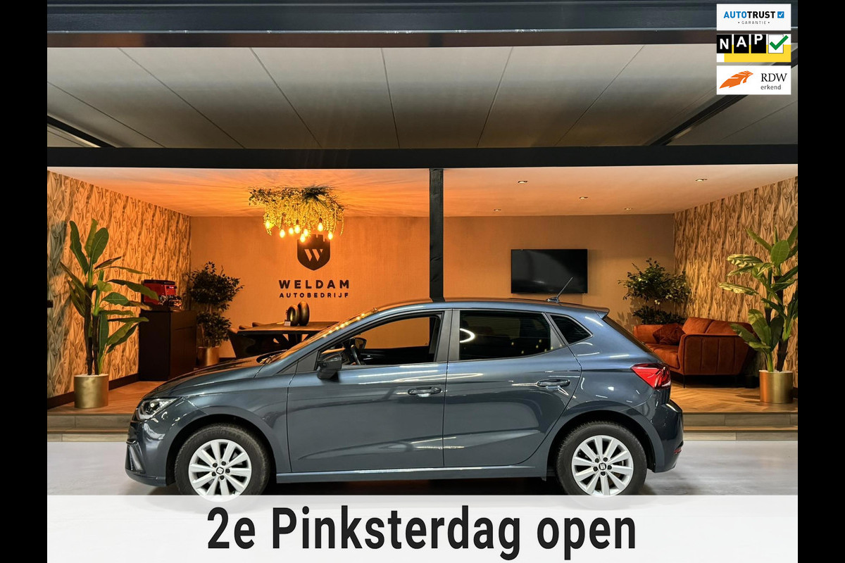 Seat Ibiza 1.0 TSI Style Business Intense Garantie Camera Carplay Beats StoelVW Adoptieve Cruise Clima Navi Xenon Rijklaar Seat Ibiza 1.0 TSI Style Business Intense Garantie Camera Carplay Beats StoelVW Adoptieve Cruise Clima Navi Xenon Rijklaar