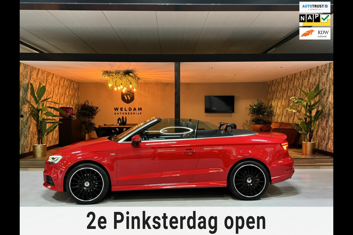 Audi A3 Cabriolet 1.4 TFSI S-Line Garantie NekVW StoelVW Clima Navi Xenon Led Velgen Rijklaar