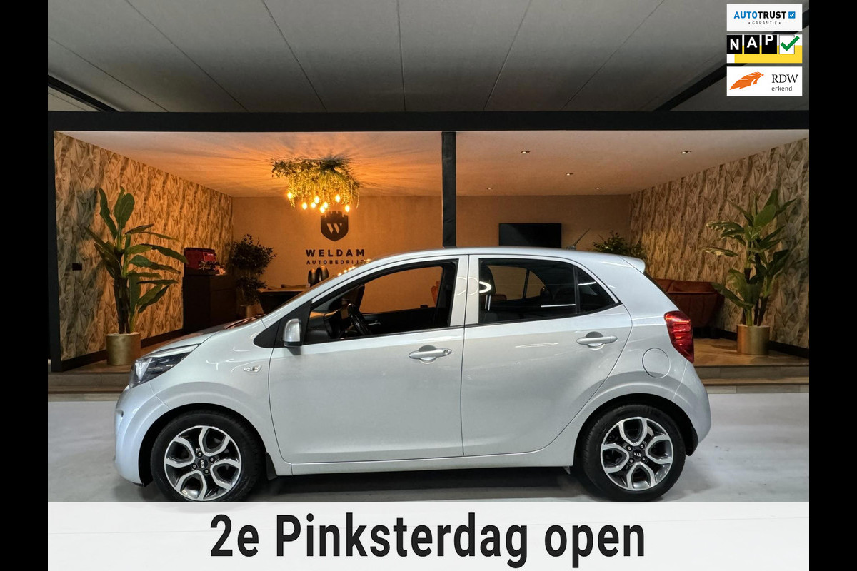 Kia Picanto 1.2 CVVT Garantie LED Navi Cruise Clima Stoel/Stuur Verwarming PDC Rijklaar Kia Picanto 1.2 CVVT Garantie LED Navi Cruise Clima Stoel/Stuur Verwarming PDC Rijklaar
