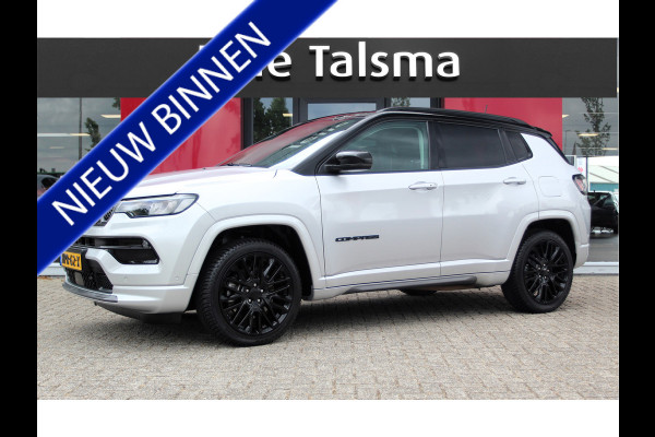 Jeep Compass 4xe 240 Plug-in Hybrid Electric S | Winterpack | Lederen bekleding | 19" lichtmetalen velgen | Apple/Android Carplay