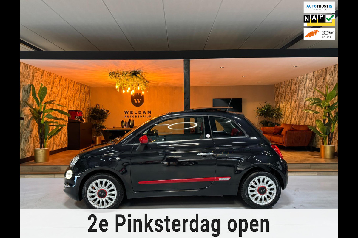 Fiat 500 1.2 Lounge Garantie Panoramadak Uconnect Bluetooth LED Rijklaar Fiat 500 1.2 Lounge Garantie Panoramadak Uconnect Bluetooth LED Rijklaar