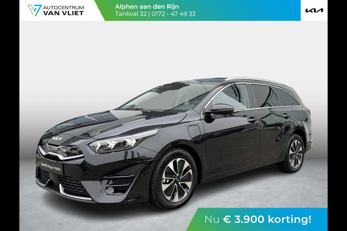 Kia Ceed Sportswagon 1.6 GDI PHEV DynamicPlusLine Nieuwe auto | Stoel- en Stuurverwarming | Elektr. achterklep | Plug In Hybrid Kia Ceed Sportswagon 1.6 GDI PHEV DynamicPlusLine Nieuwe auto | Stoel- en Stuurverwarming | Elektr. achterklep | Plug In Hybrid