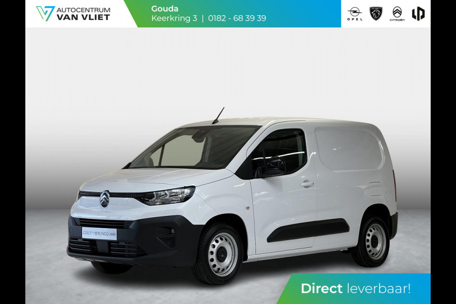 Citroën Berlingo L1 100 Pk. | Apple Carplay | camera | Climate Control | betimmering | keyless entry | Comfort bestuurdersstoel | rijklaarprijs