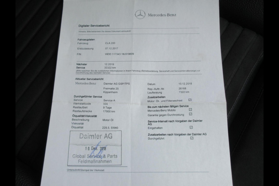 Mercedes-Benz CLA-Klasse 200 AMG Automaat Xenon Led Navi Leer