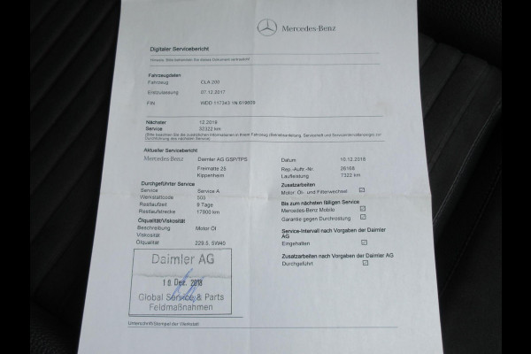 Mercedes-Benz CLA-Klasse 200 AMG Automaat Xenon Led Navi Leer
