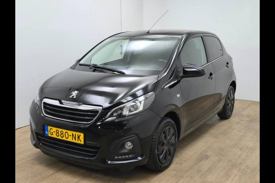 Peugeot 108 Occasion 1.0 e-VTi Active met airco en bluetooth audio | Sportieve look | Tweedehands Peugeot 108 zwart | Dagrij led |