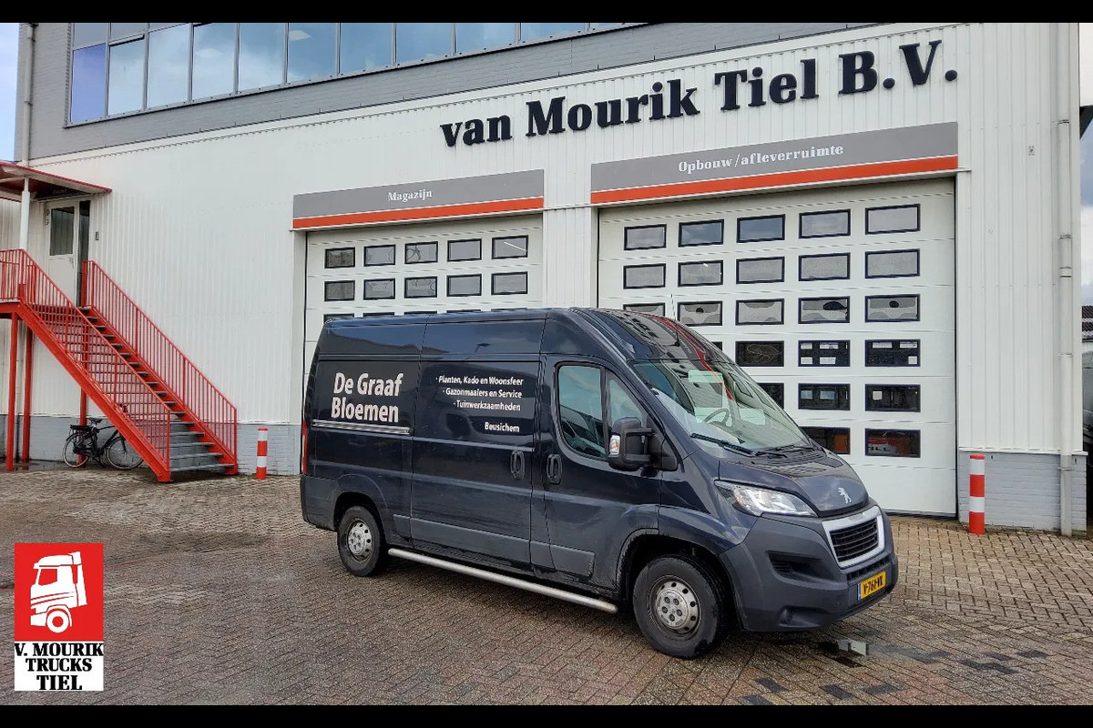 Peugeot Boxer 130 PK - L2H2 GESLOTEN - TREKHAAK - V-761-VK - EURO 6