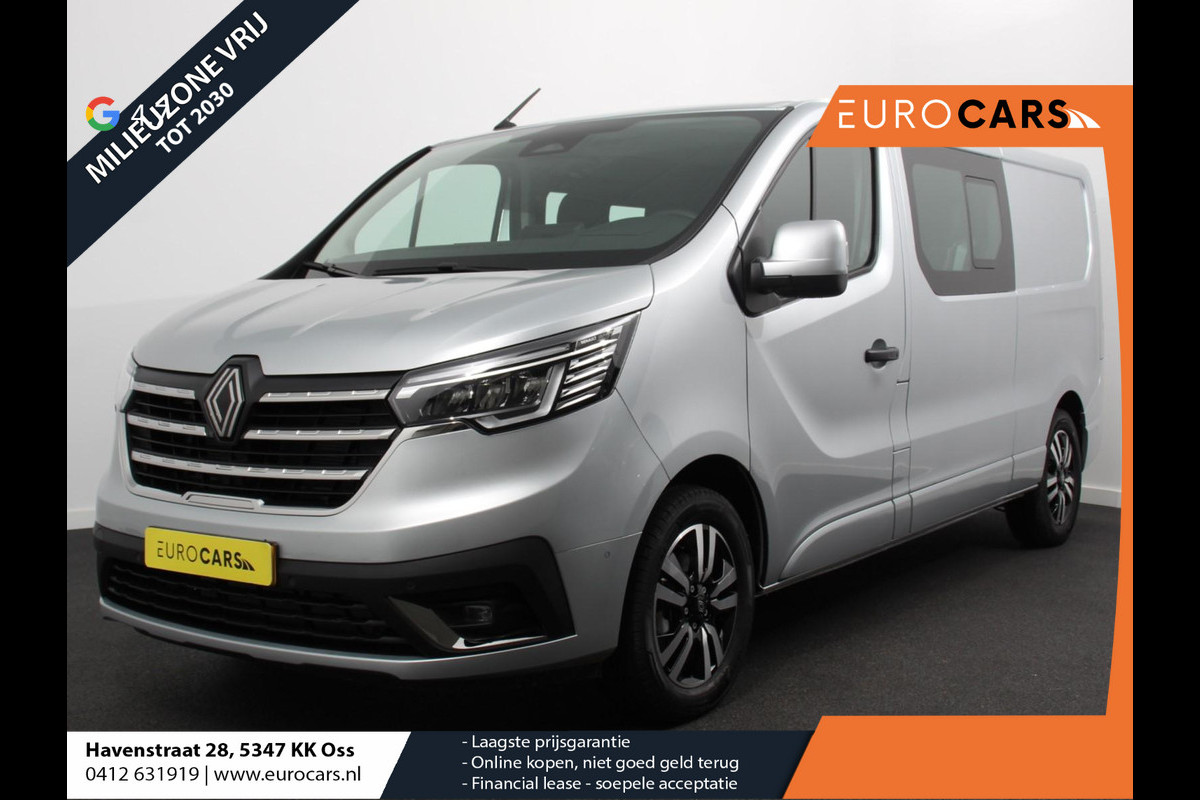 Renault Trafic 2.0 Blue dC1 150 EDC T29 L2H1 Extra Dubbele Cabine Navigatie Airco Lichtmetalen velgen Betimmering Trekhaak Camera Parkeer sensoren Dab Renault Trafic 2.0 Blue dC1 150 EDC T29 L2H1 Extra Dubbele Cabine Navigatie Airco Lichtmetalen velgen Betimmering Trekhaak Camera Parkeer sensoren Dab