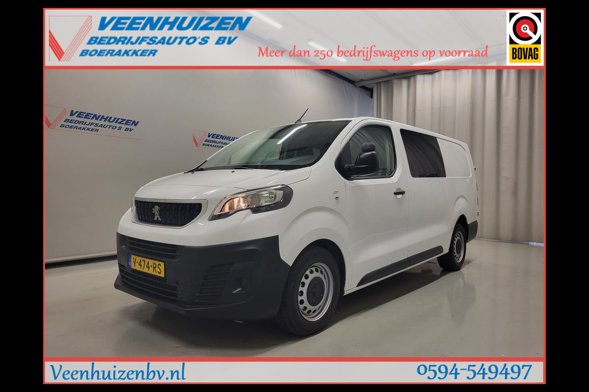 Peugeot Expert 2.0BlueHDI 123pk Dubbele Cabine Euro 6! Peugeot Expert 2.0BlueHDI 123pk Dubbele Cabine Euro 6!