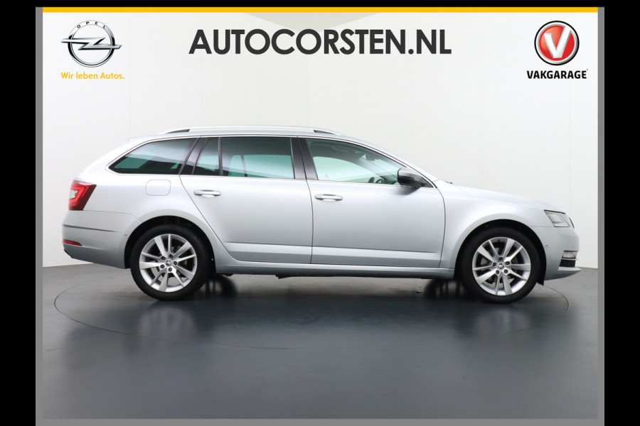 Škoda Octavia Combi 1.5T-150PK AUT-7 Navi Apple Carplay Android 17" Ecc Stoelverwarming Voorruitverwarming DAB PDC Business Edition Plus Keyless Regen-Lichtsensor Bluetooth Led Wifi Greentech 1500kg trekgewicht EURO6