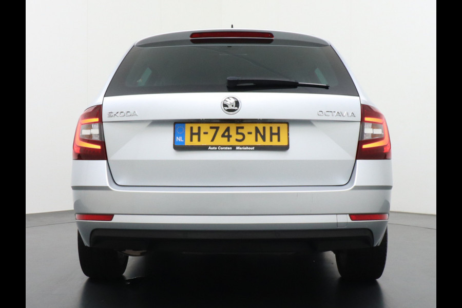 Škoda Octavia Combi 1.5T-150PK AUT-7 Navi Apple Carplay Android 17" Ecc Stoelverwarming Voorruitverwarming DAB PDC Business Edition Plus Keyless Regen-Lichtsensor Bluetooth Led Wifi Greentech 1500kg trekgewicht EURO6