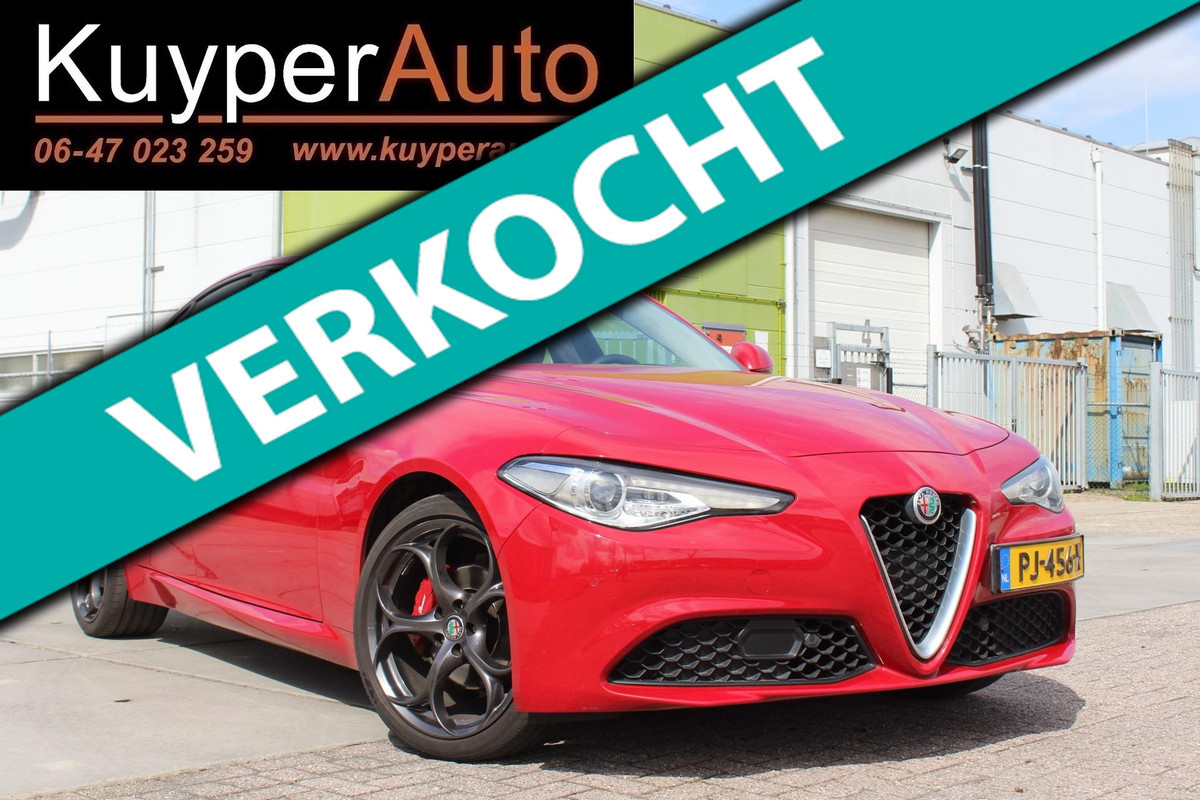 Alfa Romeo Giulia 2.2 Eco Business Super PRACHTIGE AUTOMAAT VOL LEDER EN OPTIES