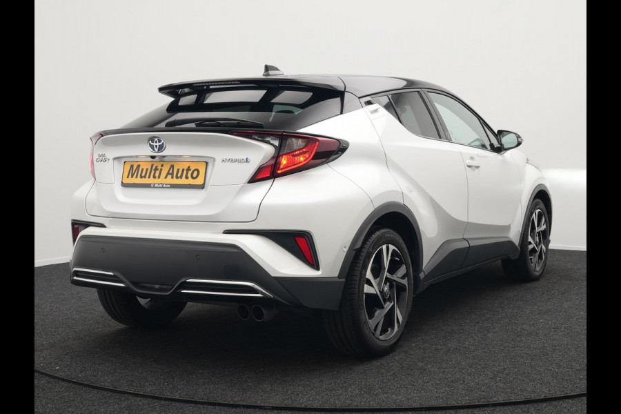 Toyota C-HR 2.0 Hybrid Style 184pk Dealer O.H. | Half Lederen Sportstoelen | Navigatie | Apple Carplay | Camera | DAB | LED Koplampen | Parkeersensoren | Stoel & Stuurverwarming | Cruise Control |