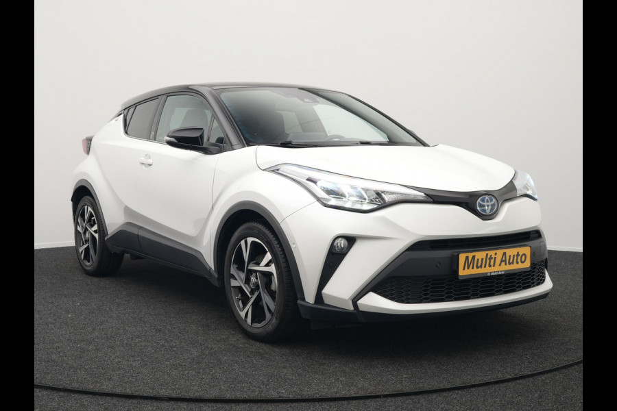 Toyota C-HR 2.0 Hybrid Style 184pk Dealer O.H. | Half Lederen Sportstoelen | Navigatie | Apple Carplay | Camera | DAB | LED Koplampen | Parkeersensoren | Stoel & Stuurverwarming | Cruise Control |