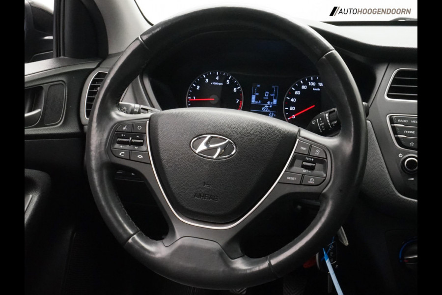 Hyundai i20 1.0 T-GDI Comfort (APPLE CARPLAY,NAVIGATIE,CAMERA,PARKEERSENSOREN,STUUR-STOELVERWARMING,CLIMATE,CRUISE,TOPCONDITIE)