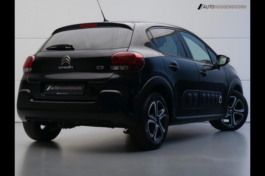 Citroën C3 1.2 PureTech Shine (AUTOMAAT,APPLE CARPLAY,NAVIGATIE,PANORAMA,KEYLESS,CLIMATE,CRUISE,TREKHAAK,TOPCONDITIE)