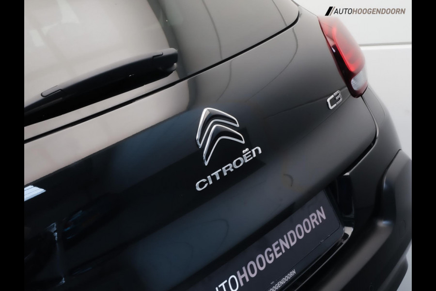 Citroën C3 1.2 PureTech Shine (AUTOMAAT,APPLE CARPLAY,NAVIGATIE,PANORAMA,KEYLESS,CLIMATE,CRUISE,TREKHAAK,TOPCONDITIE)