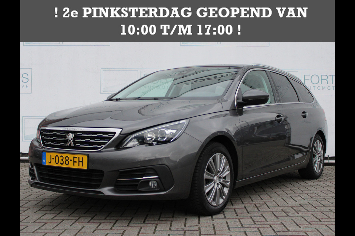 Peugeot 308 SW 1.2 PureTech Allure NL AUTO | PANO | HALF LEDER | CARPLAY | ! 2DE PINKSTERDAG GEOPEND VAN 10:00 UUR T/M 17:00 UUR