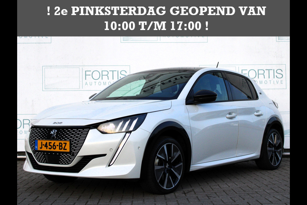 Peugeot e-208 EV GT 350 50 kWh NL AUTO | PANO | CAMERA | ! 2DE PINKSTERDAG GEOPEND VAN 10:00 UUR T/M 17:00 UUR