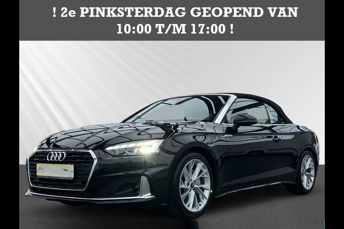 Audi A5 Cabriolet 40 TFSI Advanced ** MATRIX, VIRTUAL, LEDER, NEKVERW, MASSAGE, ACC, 18-inch LMV ** 1e EIG - UNFALLFREI ** Audi A5 Cabriolet 40 TFSI Advanced ** MATRIX, VIRTUAL, LEDER, NEKVERW, MASSAGE, ACC, 18-inch LMV ** 1e EIG - UNFALLFREI **