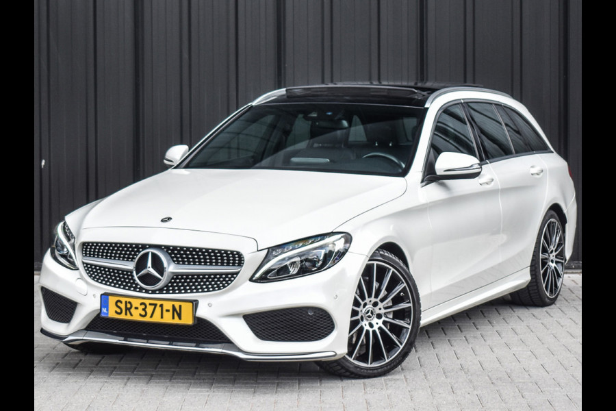 Mercedes-Benz C-Klasse Estate 180 SPORT EDITION | NL-AUTO | AMG-LINE | PANORAMADAK | LEDREN SPORTSTOELEN | FULL-LED | CAMERA | STOELVERWARMING | BLIS |