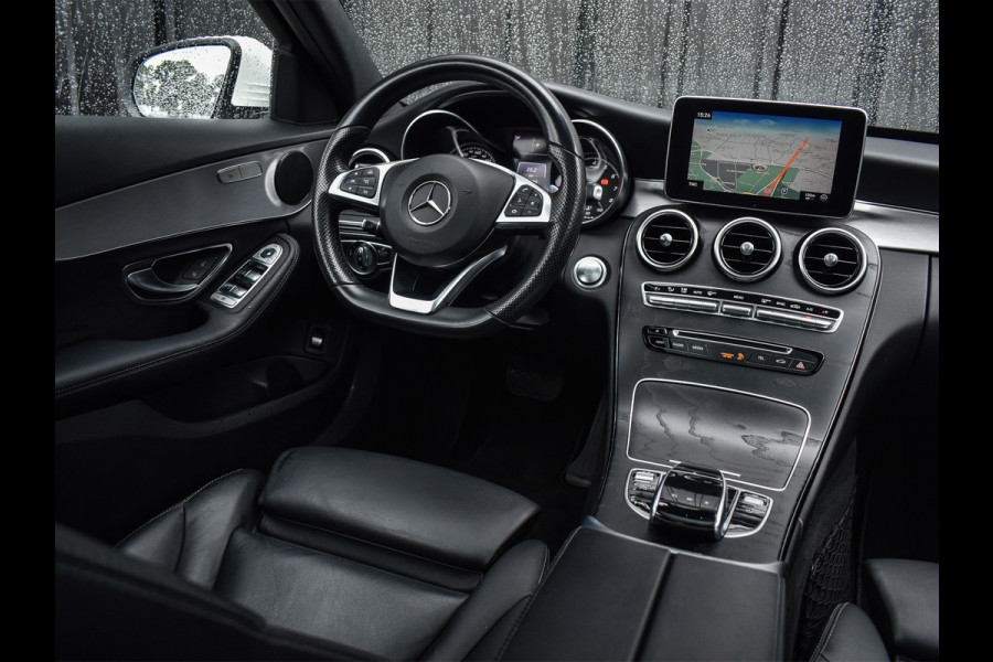 Mercedes-Benz C-Klasse Estate 180 SPORT EDITION | NL-AUTO | AMG-LINE | PANORAMADAK | LEDREN SPORTSTOELEN | FULL-LED | CAMERA | STOELVERWARMING | BLIS |