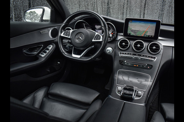 Mercedes-Benz C-Klasse Estate 180 SPORT EDITION | NL-AUTO | AMG-LINE | PANORAMADAK | LEDREN SPORTSTOELEN | FULL-LED | CAMERA | STOELVERWARMING | BLIS |