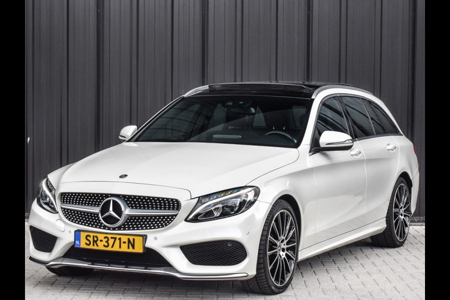 Mercedes-Benz C-Klasse Estate 180 SPORT EDITION | NL-AUTO | AMG-LINE | PANORAMADAK | LEDREN SPORTSTOELEN | FULL-LED | CAMERA | STOELVERWARMING | BLIS |