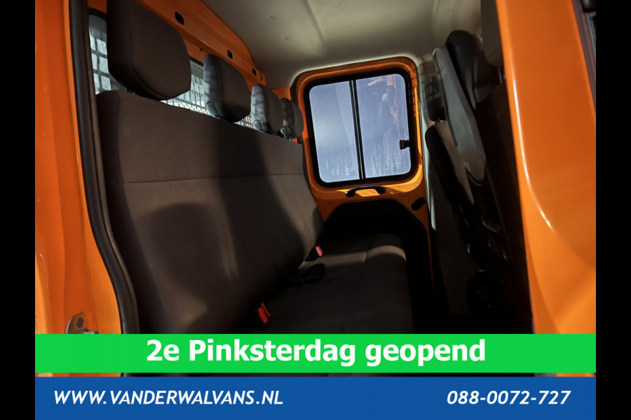 Renault Master 2.3 dCi 135 pk RIJKLAAR Pick up Open laadbak Dubbele cabine Euro6 Airco | 7-Zits | 2500kg Trekhaak Bluetooth-telefoonvoorbereiding