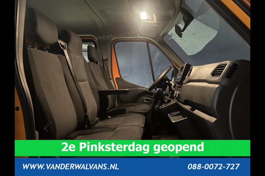 Renault Master 2.3 dCi 135 pk RIJKLAAR Pick up Open laadbak Dubbele cabine Euro6 Airco | 7-Zits | 2500kg Trekhaak Bluetooth-telefoonvoorbereiding