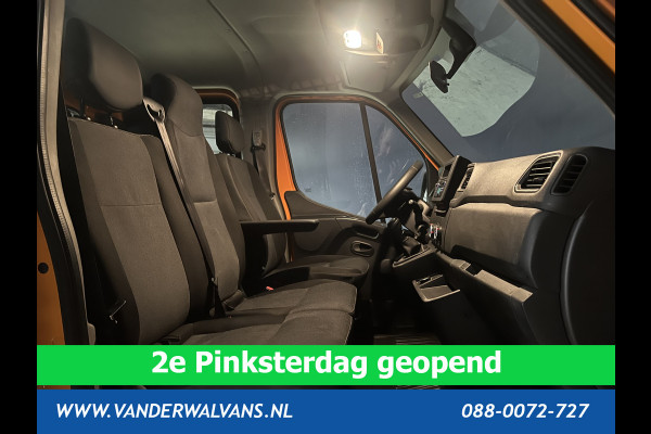 Renault Master 2.3 dCi 135 pk RIJKLAAR Pick up Open laadbak Dubbele cabine Euro6 Airco | 7-Zits | 2500kg Trekhaak Bluetooth-telefoonvoorbereiding