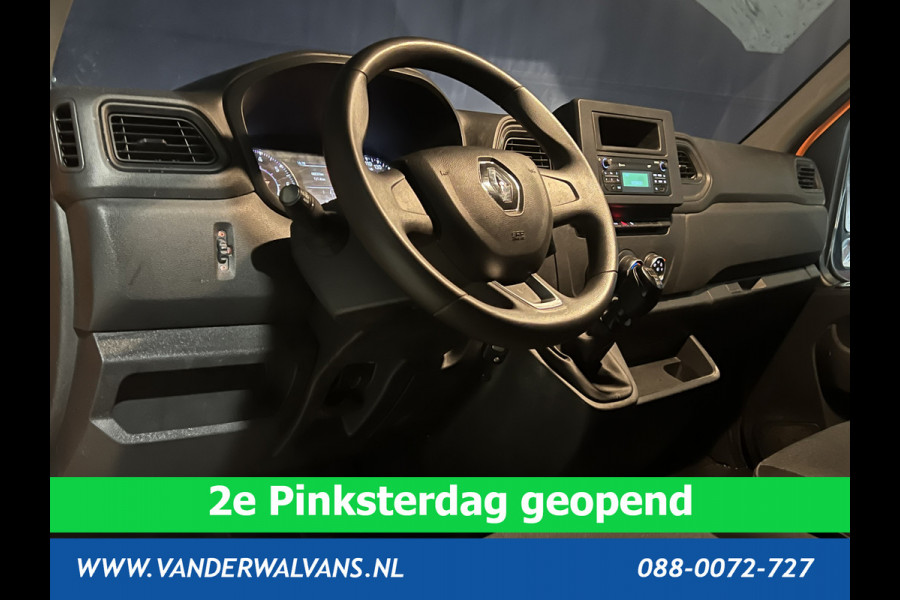 Renault Master 2.3 dCi 135 pk RIJKLAAR Pick up Open laadbak Dubbele cabine Euro6 Airco | 7-Zits | 2500kg Trekhaak Bluetooth-telefoonvoorbereiding