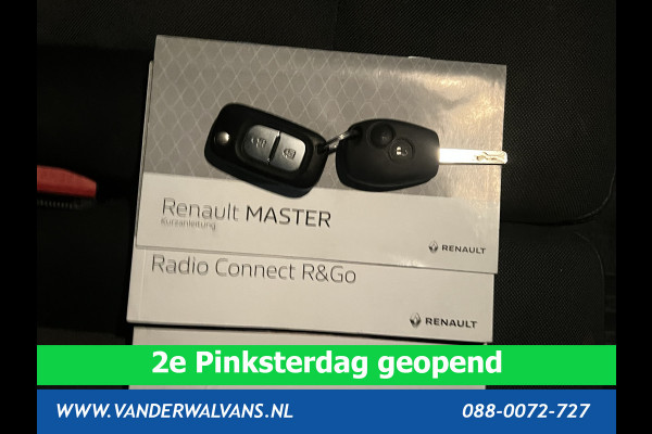 Renault Master 2.3 dCi 135 pk RIJKLAAR Pick up Open laadbak Dubbele cabine Euro6 Airco | 7-Zits | 2500kg Trekhaak Bluetooth-telefoonvoorbereiding